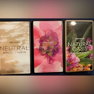 BAREMINERALS Gen Nude eyeshadow palettes